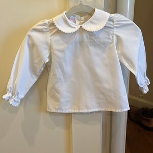 Petit Bebe button back shirt 12m